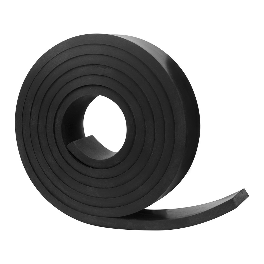Solid Rubber Strip,Sheets,Rolls 1/4" (.250") Thick x 1" Wide x 60" Long, Thic