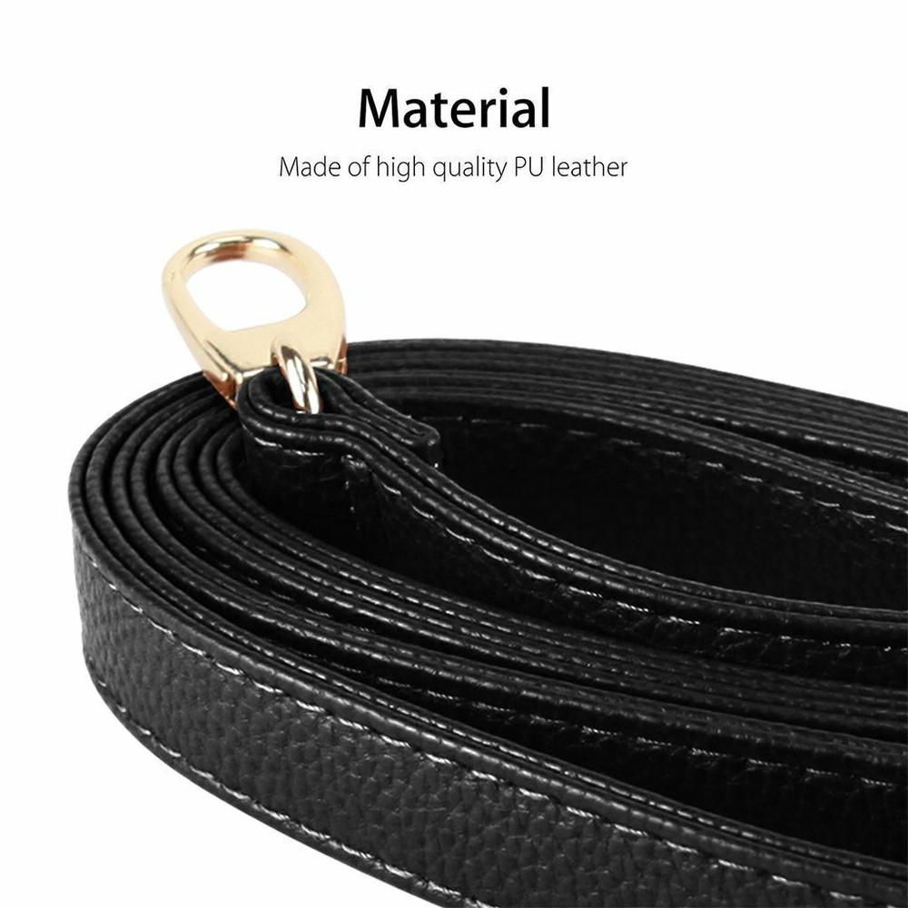 Adjustable Leather Shoulder Bag Belt Strap Crossbody Replacement Handbag Handle