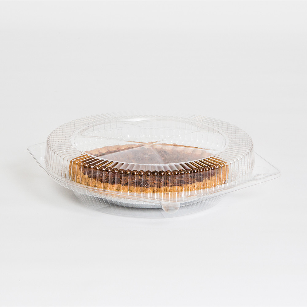 Inline Plastics SLP110 Sure Lock 105 oz. Clear PET Food Pie Container | 200/Case