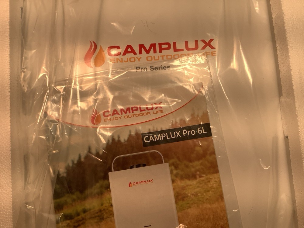 CAMPLUX Pro Portable Gas Tankless Water Heater 6L BD158 - NEW IN BOX