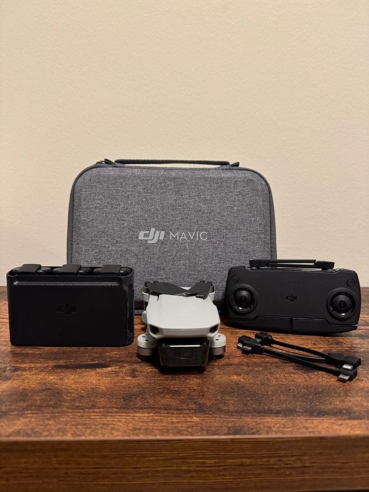 Dji Mavic Mini Drone With Controller Battery Charger Accessories Compact Rc