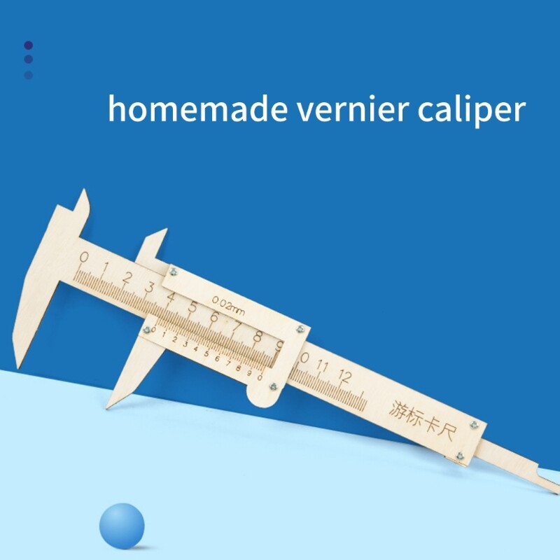 Vernier Caliper Model Vernier Caliper Assemble Toy with Instructions