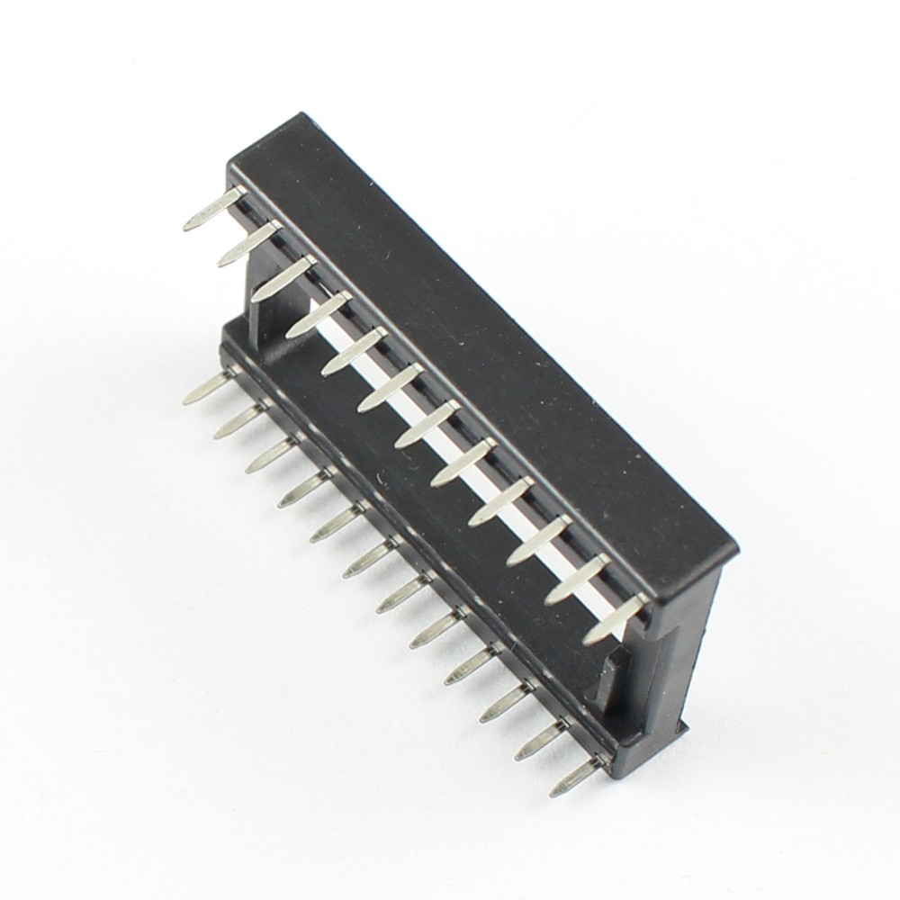 100Pcs 24 PIN DIP IC Sockets Adaptor Solder Type Wide