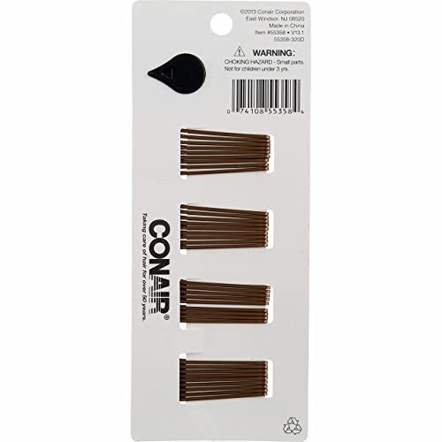 Conair Mini Bobby Pins Brown 36 Count