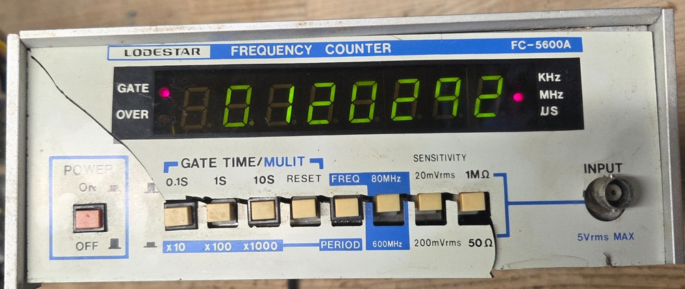 LODESTAR FC-5600A  Frequency Counter
