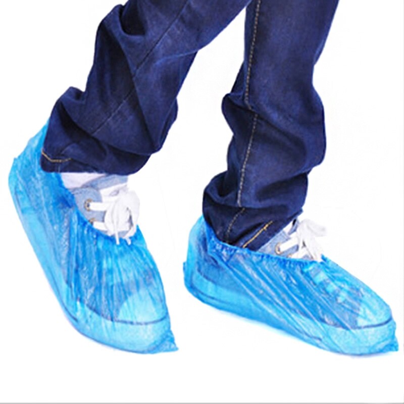 100PCS Boot Covers Disposable Overshoes