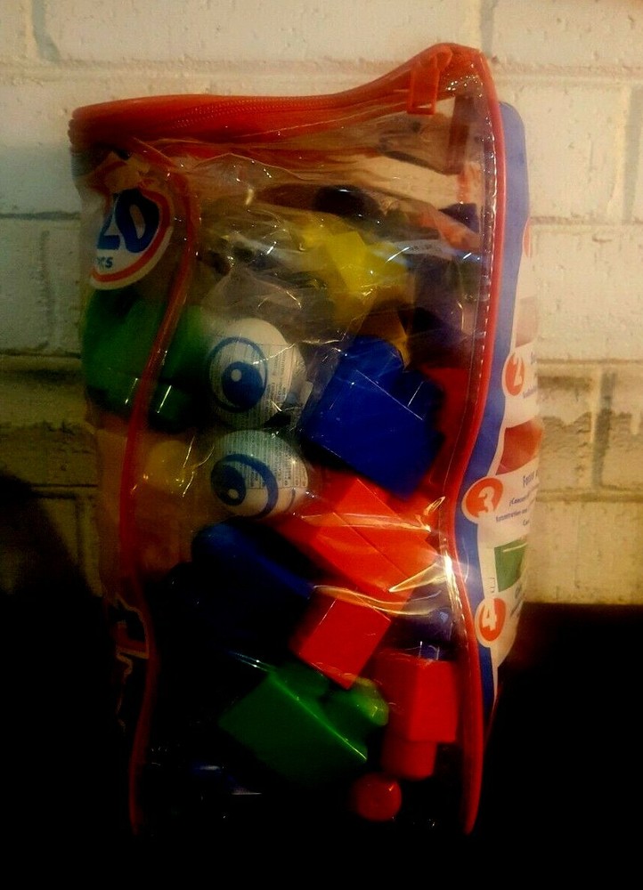 Mega Bloks 120 Piece Bag Multi Color 8144