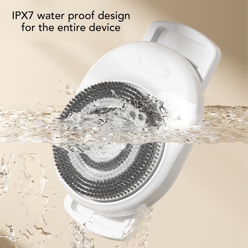 Adjustable Height Wall Mounted Body Brush For Deep Cleaning