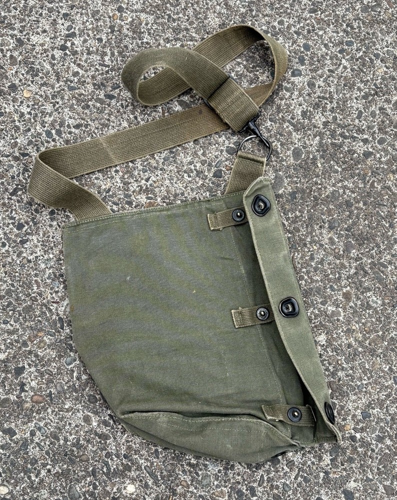 Genuine M9A1 Field Protective Mask Canvas Bag