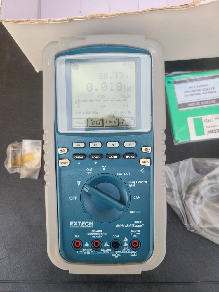 Extech Multiscope 381285 Handheld Multimeter with Graph Display
