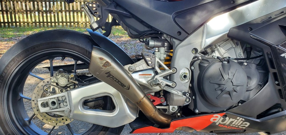 2021+ Aprilia Exhaust Bracket/Hanger