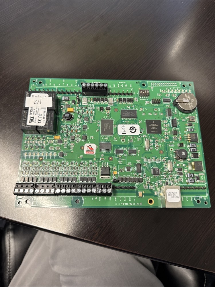 MERCURY EP1502 Intelligent Dual Reader Controller Board Tested Missing Term Bloc