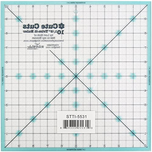 RILEY BLAKE DESIGNS Trim IT Ruler, White