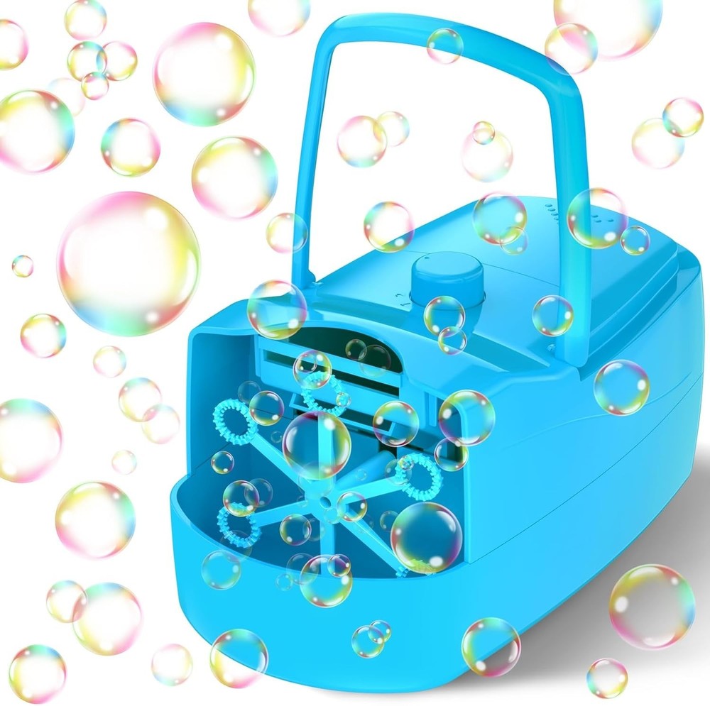 Bubble Machine, 18000+ Bubbles Per Minute Bubble Maker Blower for Kids Toddle...