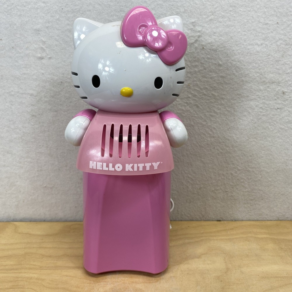 Hello Kitty Electric Popcorn Maker Machine PINK Cleaned  Works