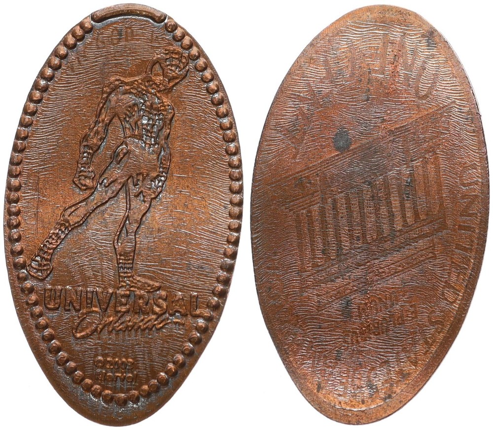 Medal - Extended Coin - Universal Studios 2003 - SPIDERMAN