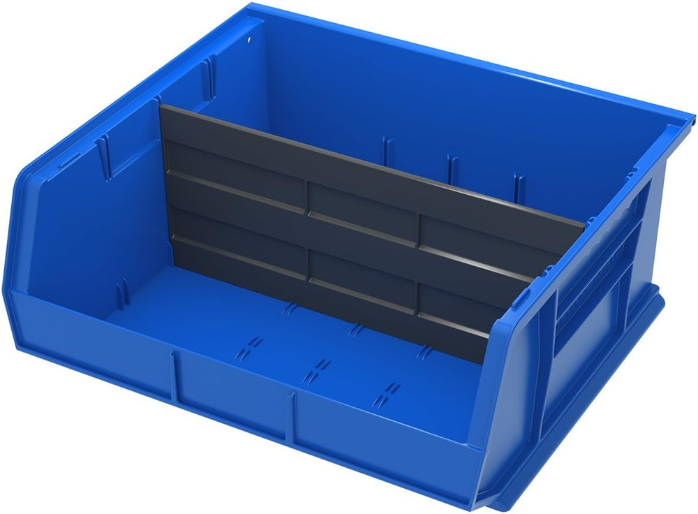 41250 Plastic Width Dividers for Akrobins Stackable Storage Bins Model 30250, Cu