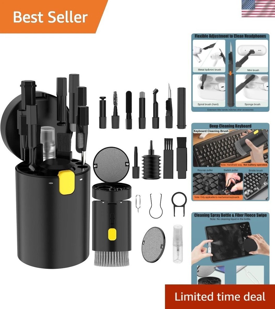 Electronic Cleaner Kit - 20 Tools for Deep Cleaning Laptops & Devices