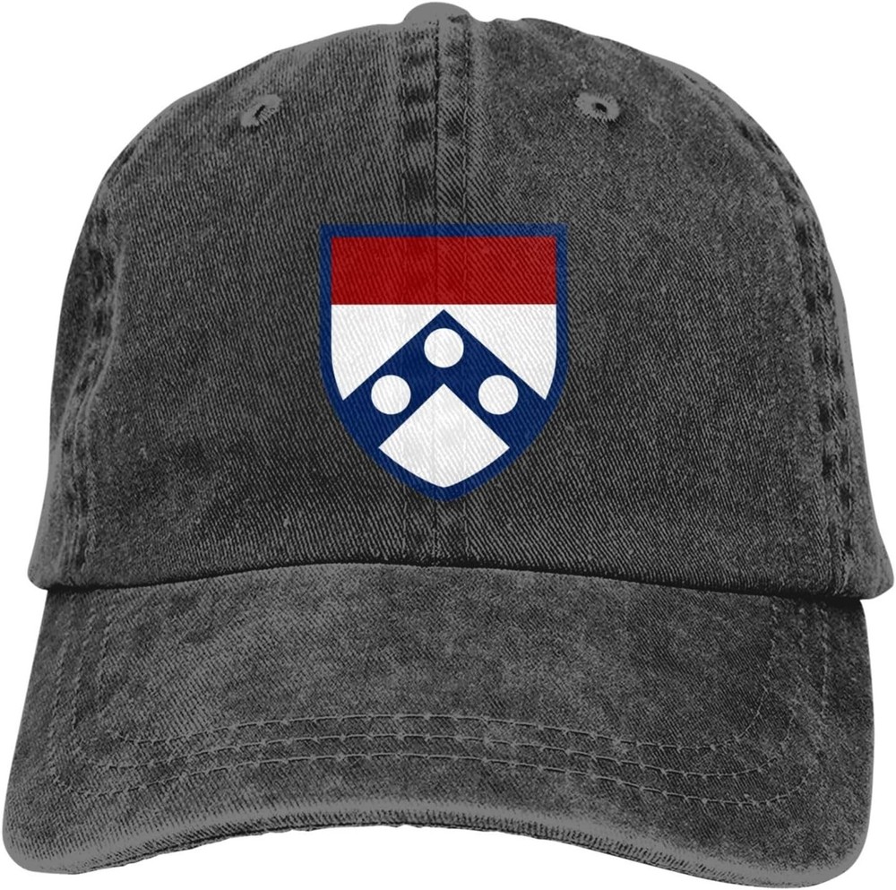 The Wharton School Hat Adjustable Personalized printed unisex baseball cap