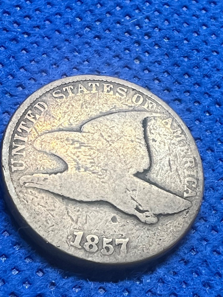 US 1857 Flying Eagle Cent Beautiful #206