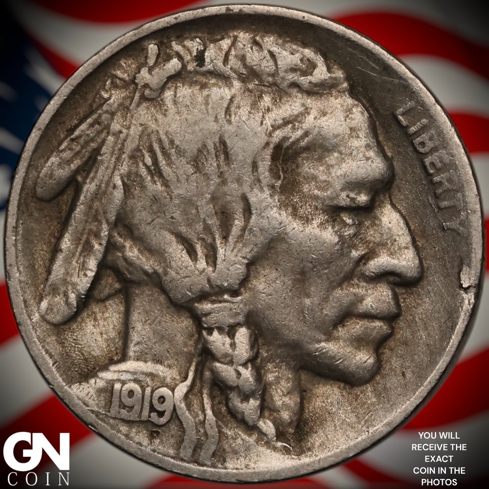 1919 S Buffalo Nickel A3967