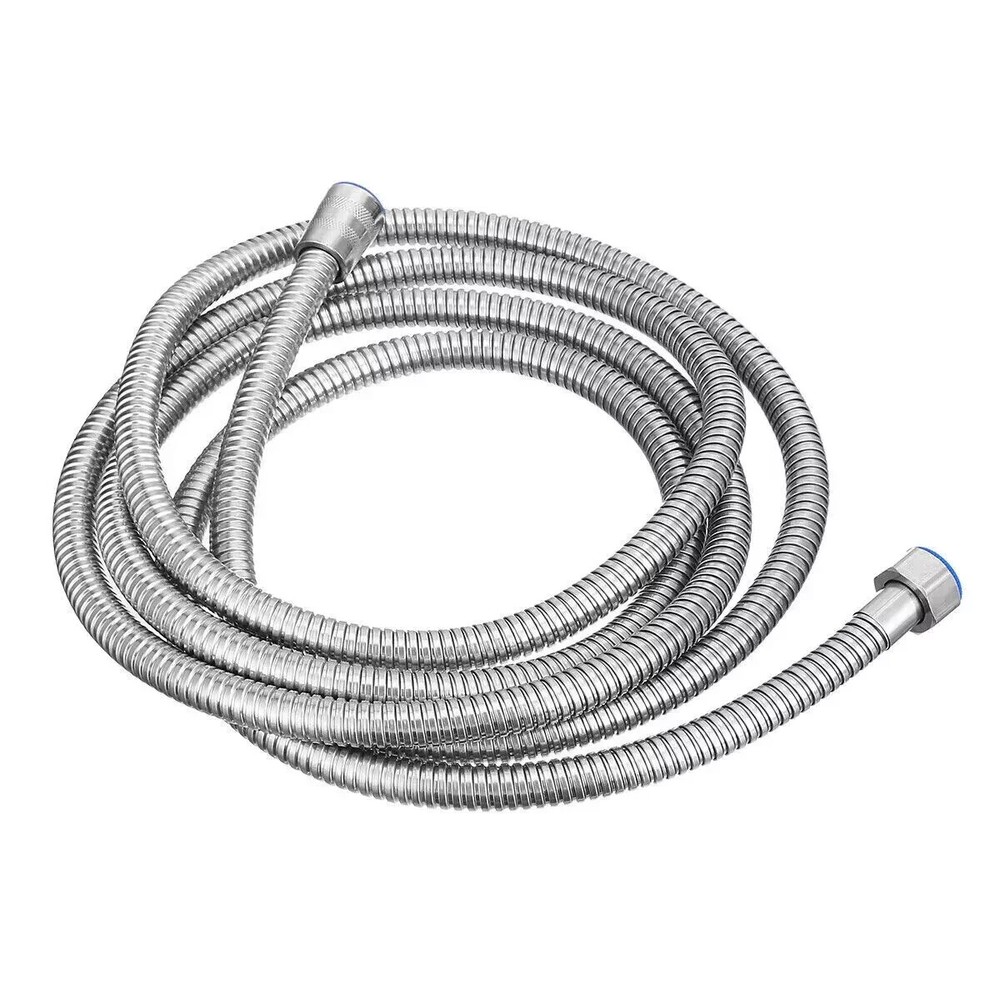 Chrome 10FT Long Shower Hose For Head Handheld Spray High Pressure Adjustable