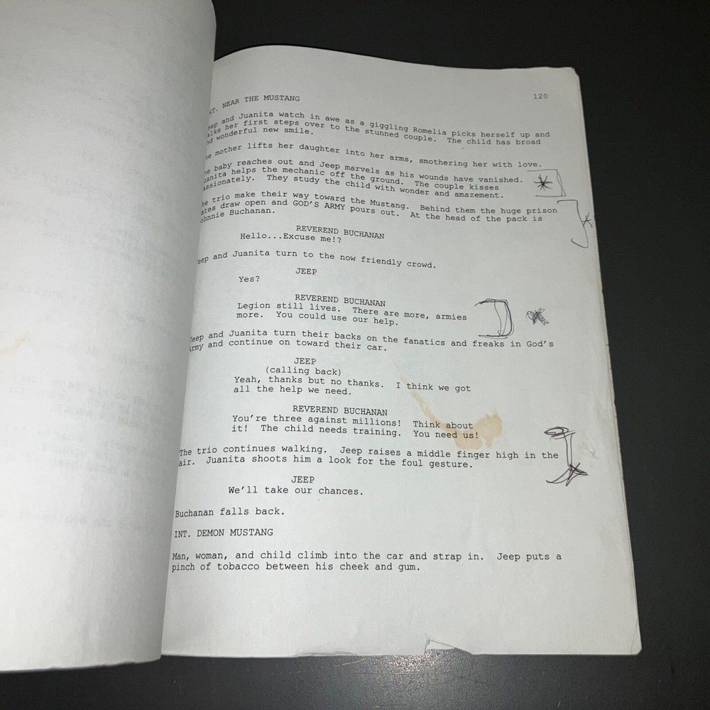 KINGDOM COME (3/9/99) Peter Schink UNMADE? Screenplay + COA!