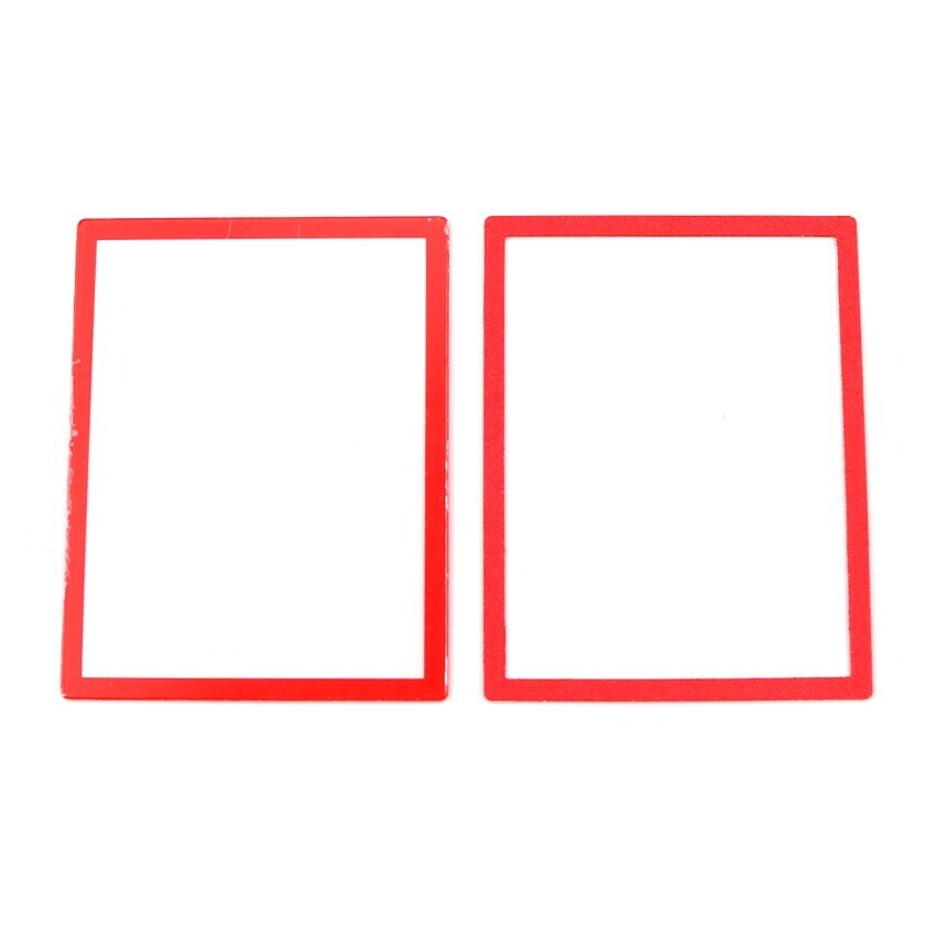 Upper Lower LCD Screen Lens Plastic Cover Replace For Nintendo DS Lite DSL NDSL