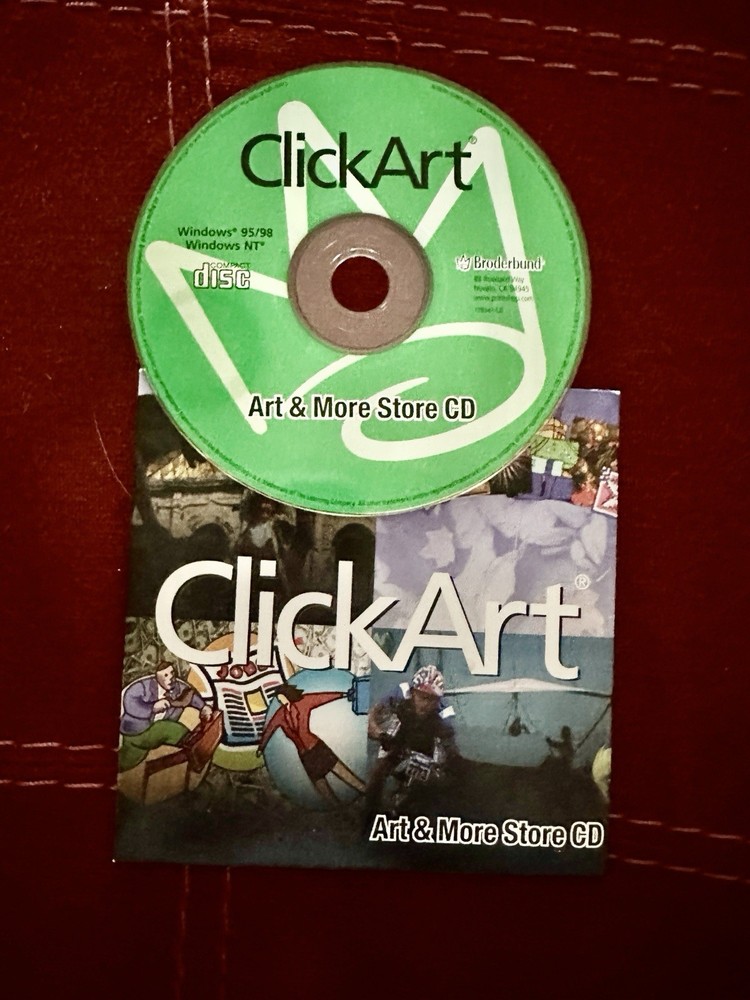 Vintage NEC Microsoft 95 Software CD bundle