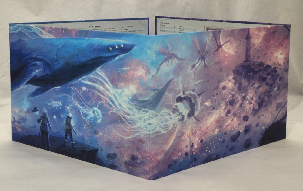 Dungeons & Dragons 5th Ed 5E DM's Spelljammer Dungeon Master's Screen 4-Panel