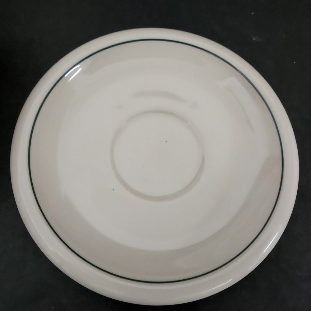 Wholesome by Epoch 5 Pc. Place Setting. Green Trim