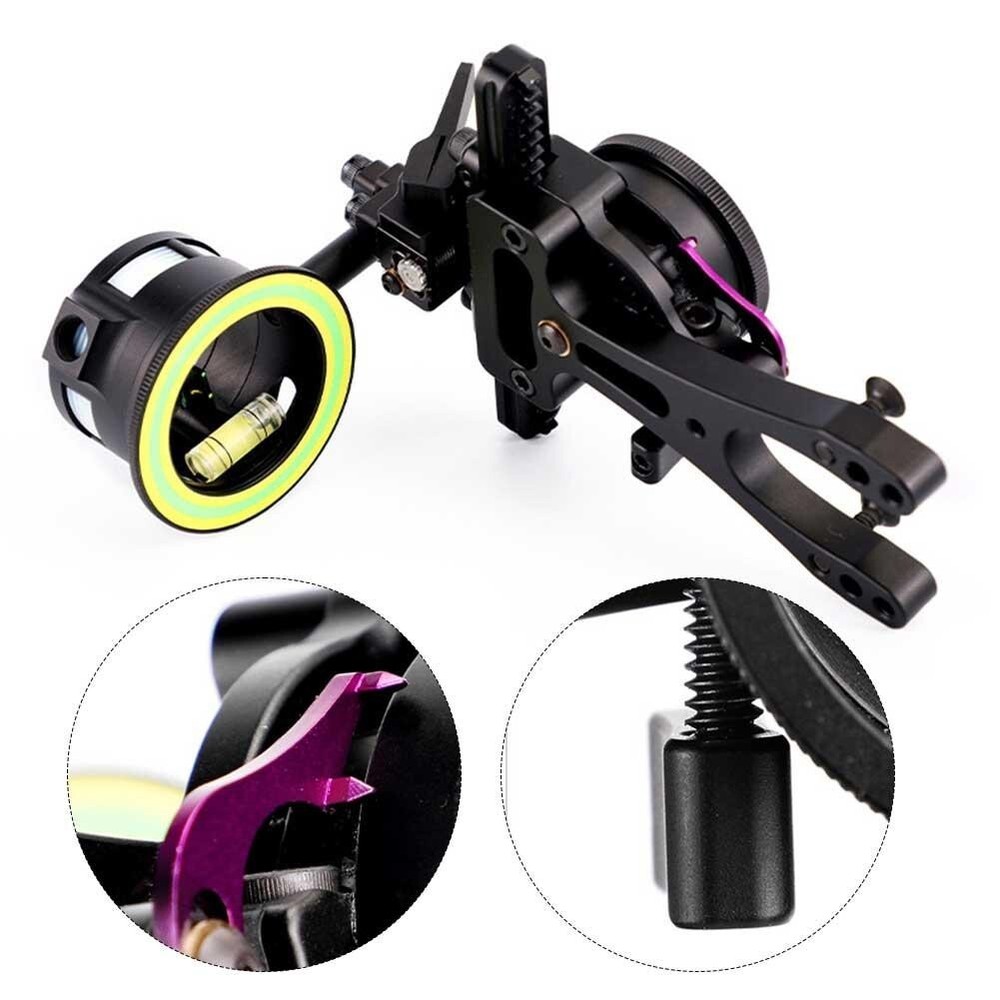 Multi-Directional Adjustable Bow Sight High Performance for Improved Accuracy