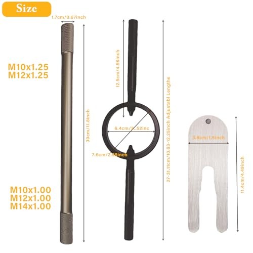 Fork Service Tool Kit, Universal Motorcycle Fork Tool with Fork Spring