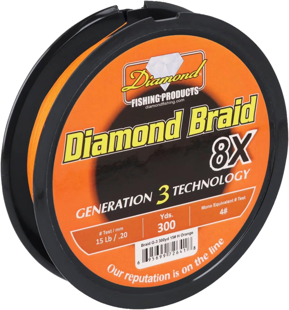 Diamond Braid Generation III 8X 300Yds