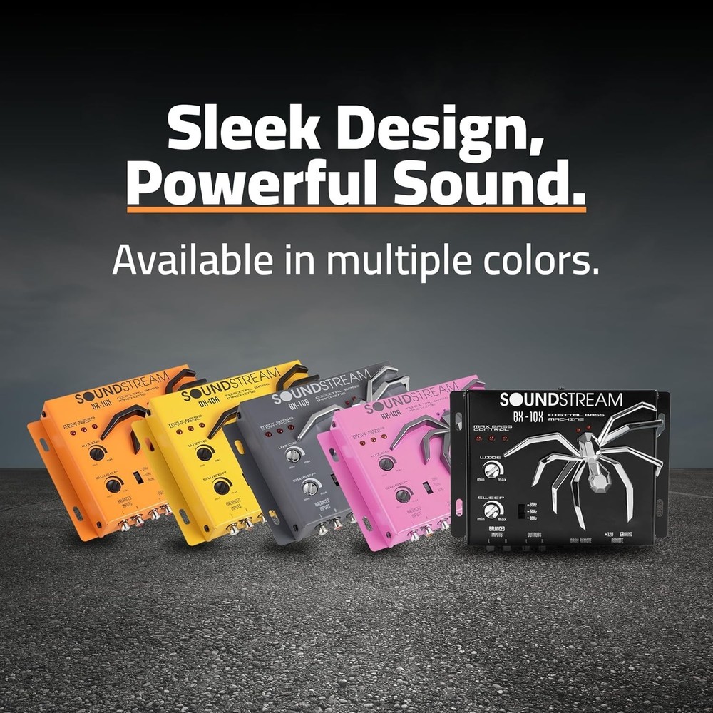 BX-10R Bass Restoration Processor with Parametric Bass Equalizer, Digital Bas...