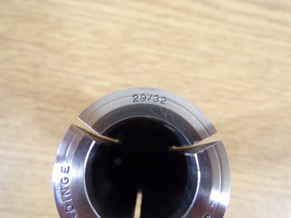 Hardinge 5C Round Smooth Collet, 29/32", Internal Thread