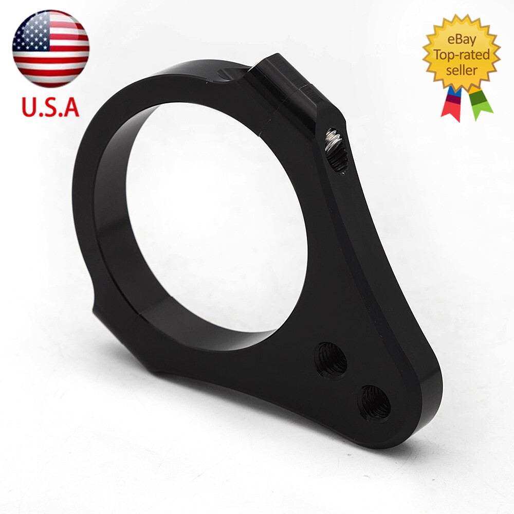52mm Universal Motorcycle CNC Steering Damper Fork Frame Mount Clamp Bracket US