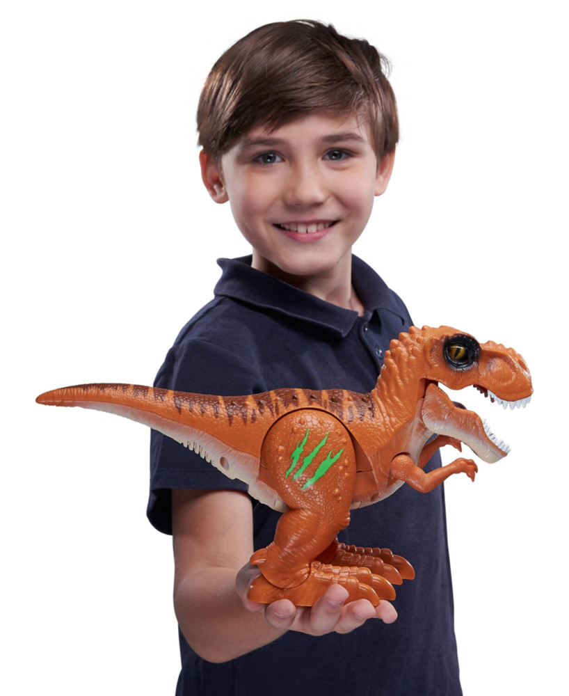 ZURU Robo Alive Attacking T-Rex Robotic Toy Walks and Roars ~ Tested