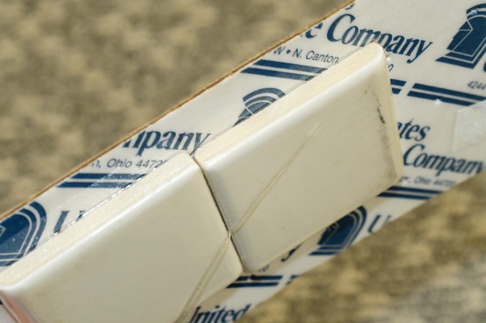 Surface Cap Mini Tile 2" x 2" Surface Cap Angle Matte MOONSTONE - U275-SN4269C