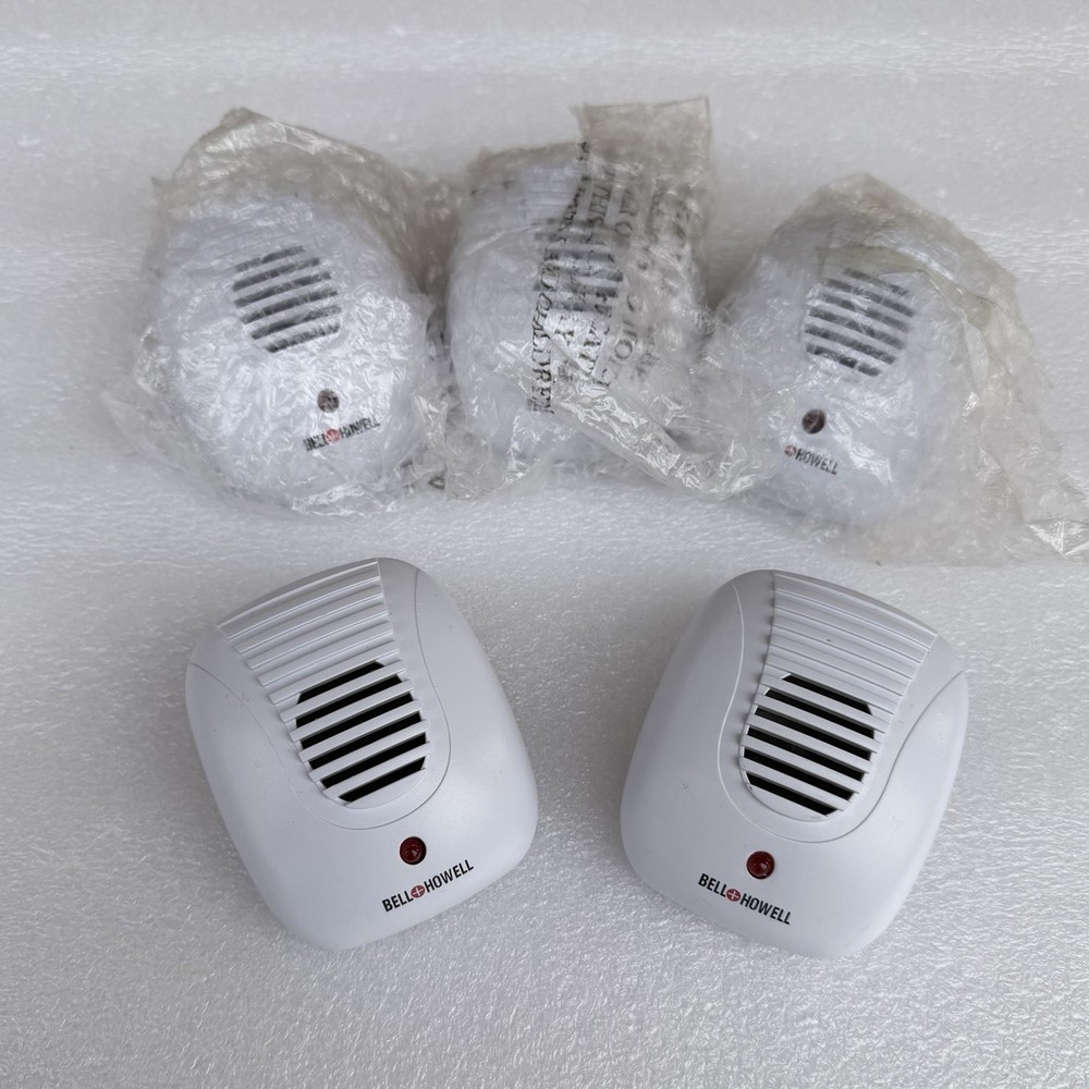 5-Pack! Bell & Howell Ultrasonic Pest Repeller, Plug In