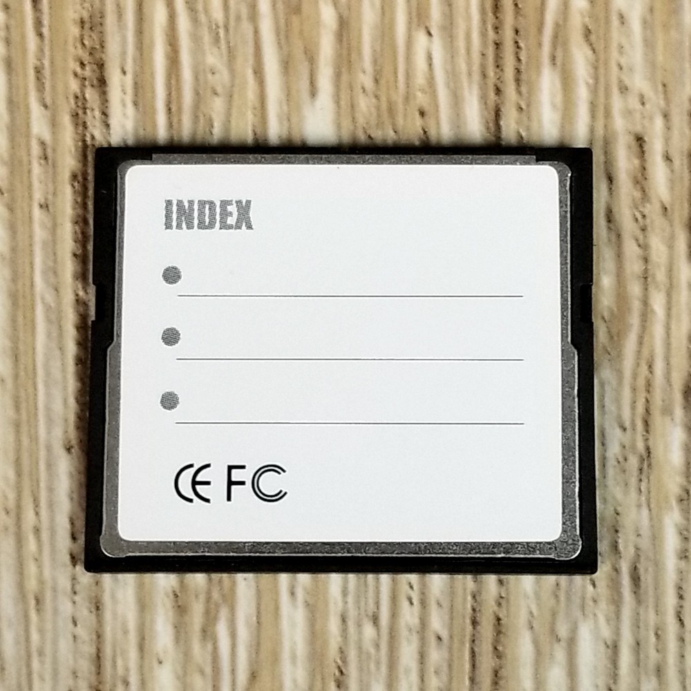 TOPRAM 2GB CompactFlash CF Memory Card Pre‑Owned Tested