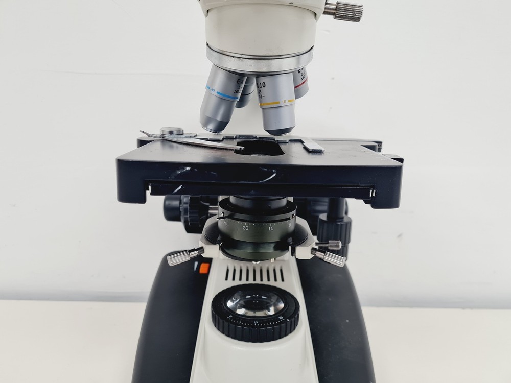 Prior PL012 Binocular Microscope With 4 x Objectives Lab