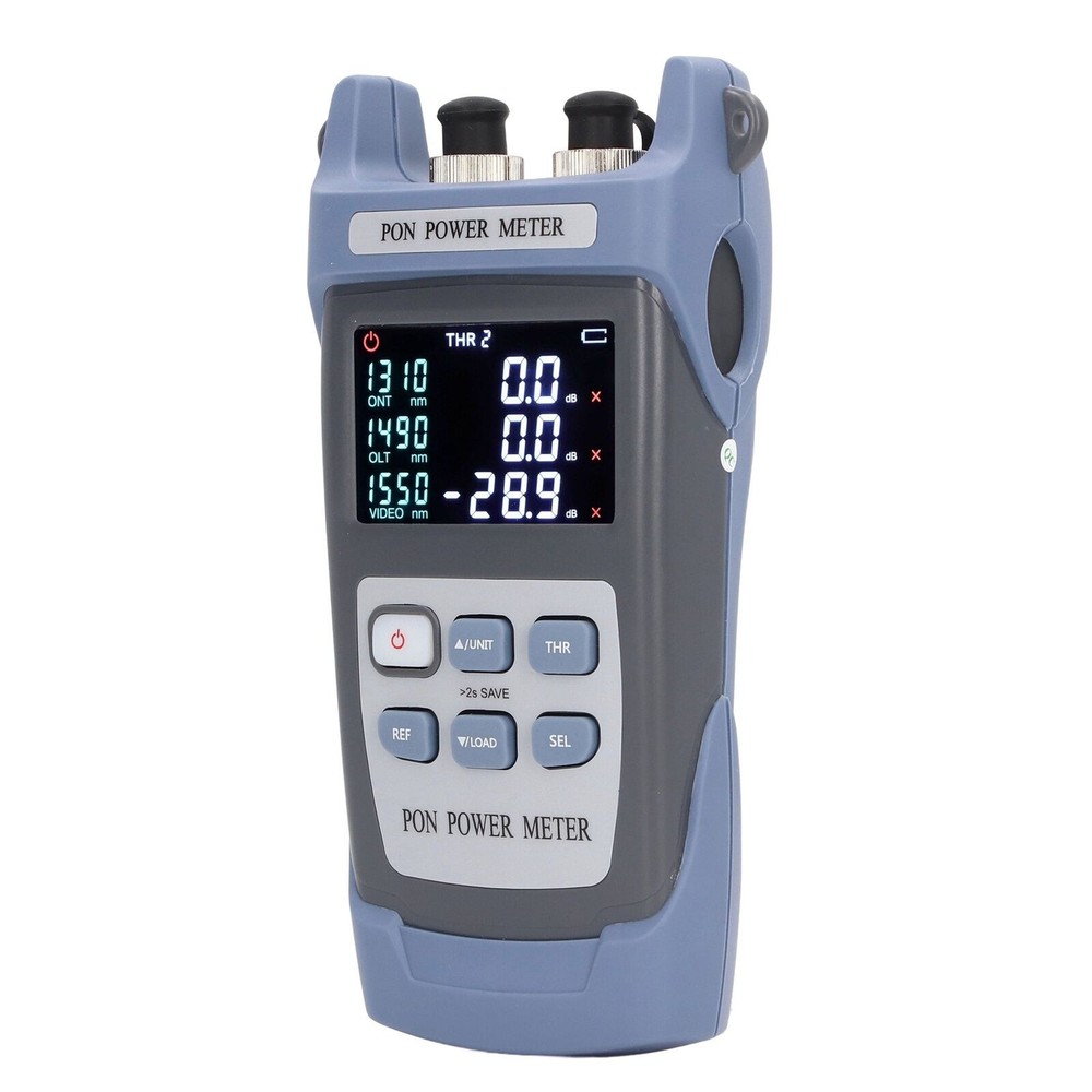 Fiber Optical Power Meter Digital Optic Cable PON Tester Testing Tool UPC Port