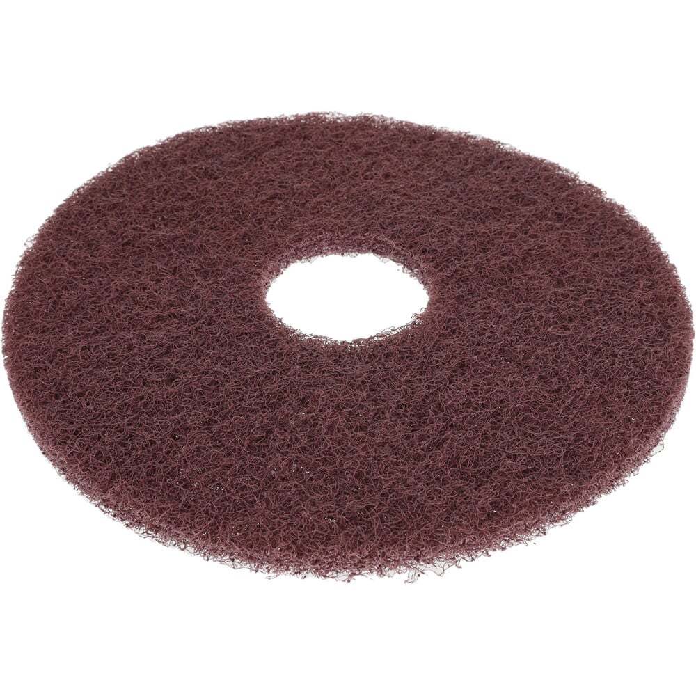 PRO SOURCE Maroon Extra Heavy Duty Floor Stripping Pads: 5 Pack, 13" Diameter