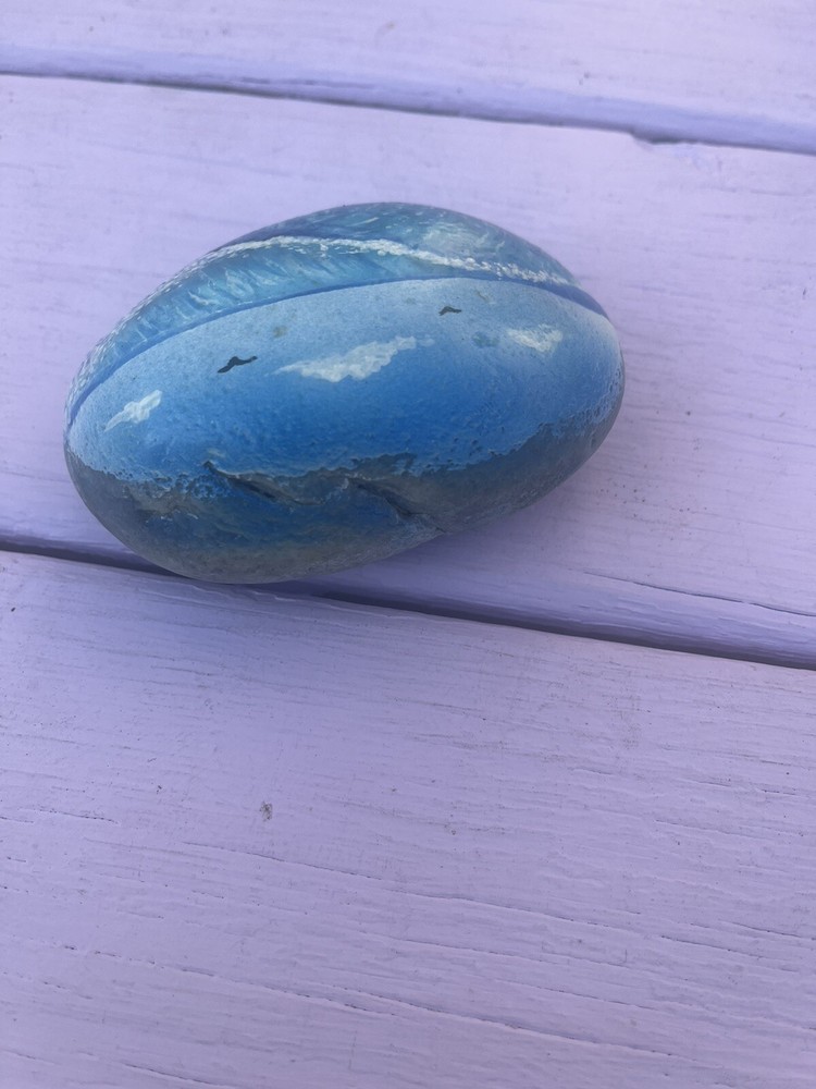 Artisan Hand Painted Rock | Seascape