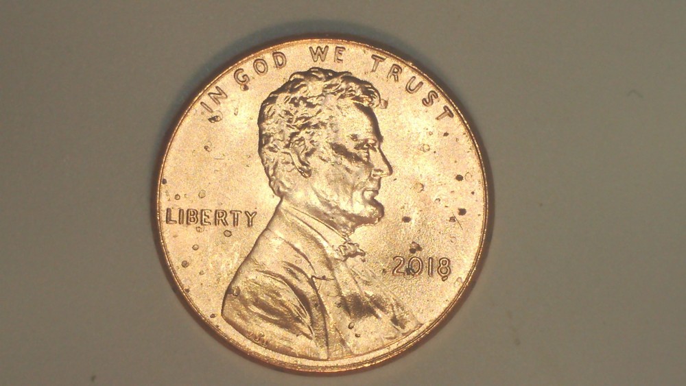2018 P LINCOLN CENT  UNCIRCULATED FROM ROLL