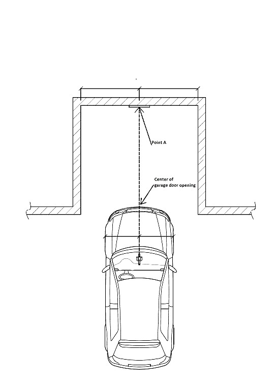 garage parking assist laser
