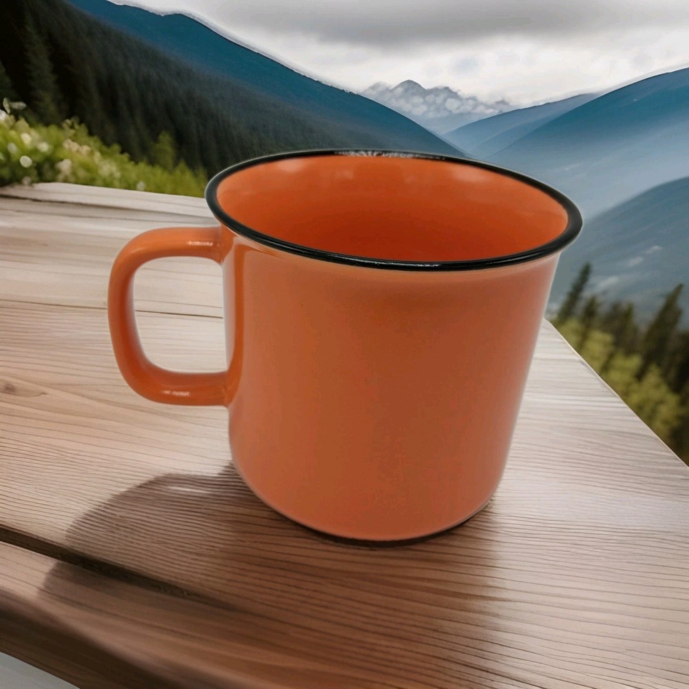 Bulleit Frontier Whiskey Orange Coffee Mug Cup