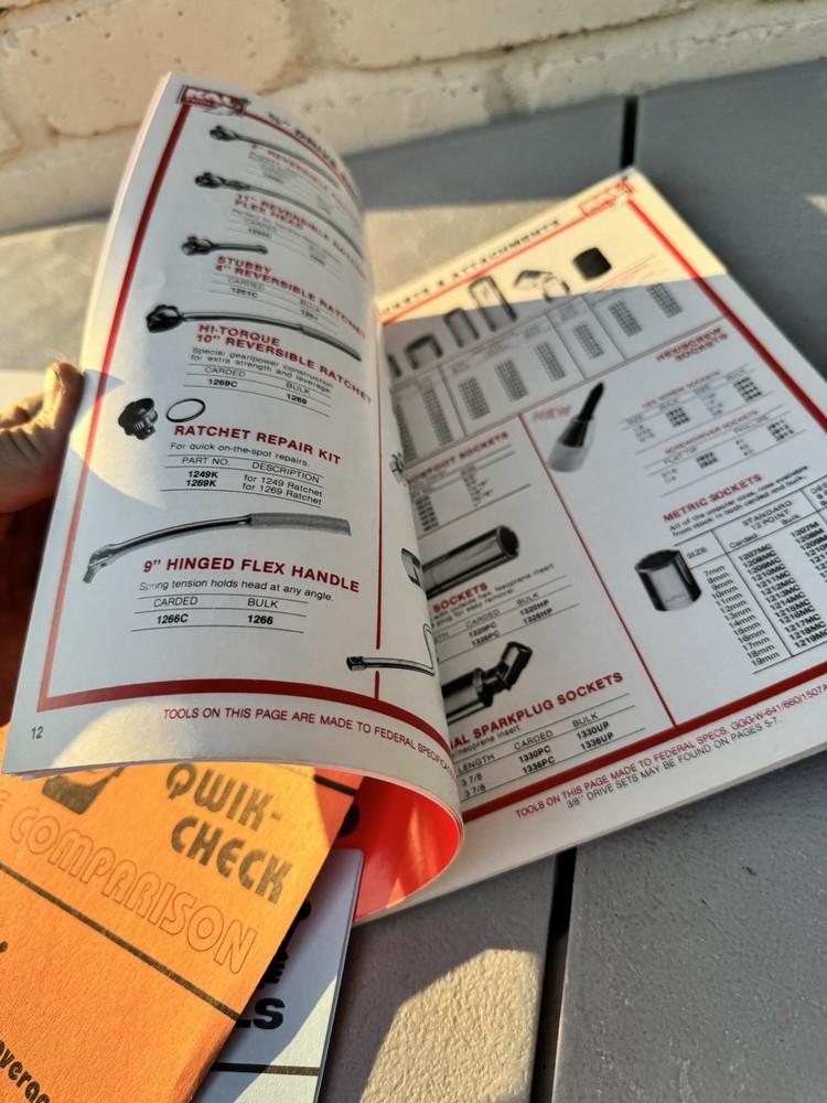 kal tools catalog lot