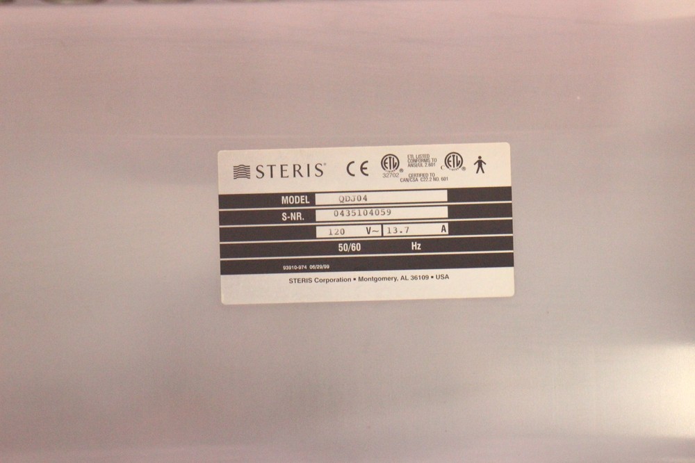 Steris Amsco QDJ04 Warming Cabinet